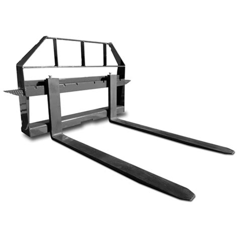 skid steer fel forks with cage|cid skid steer pallet forks.